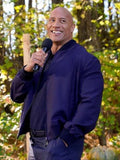 Dwayne Johnson Young Rock S01 Blue Jacket