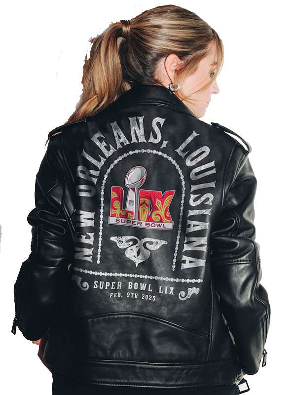 Erin Andrews Super Bowl LIX New Orleans Jacket
