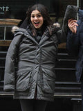 Lindy Sampson Eye Candy Grey Hooded Jacket