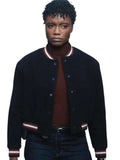 Tiffany Wallace FBI S06 Black Bomber Jacket