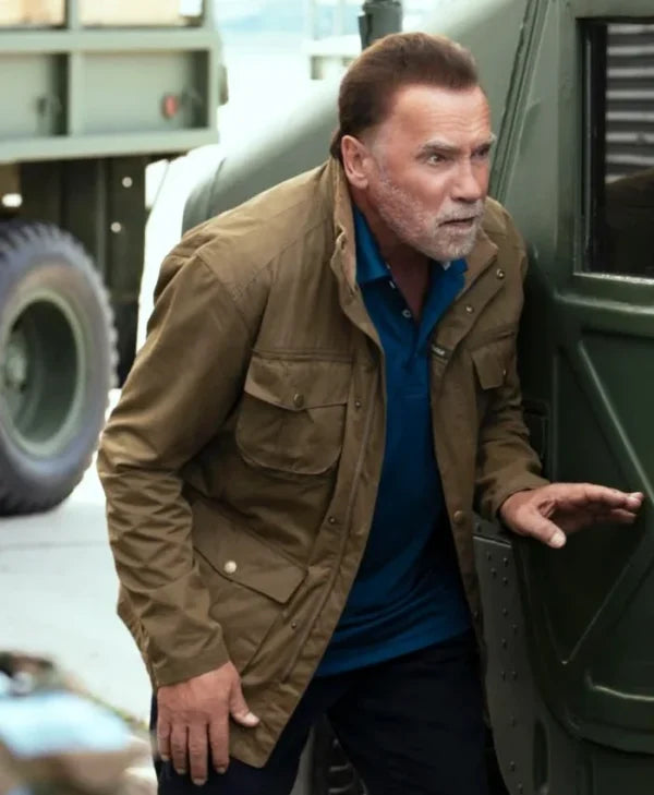 FUBAR S02 Arnold Schwarzenegger Brown Jacket