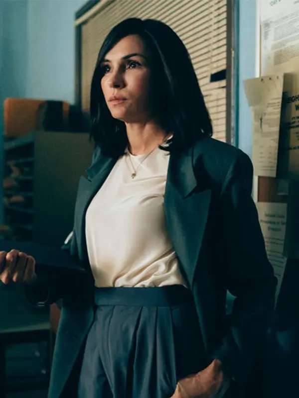 Famke Janssen When They See Us Black Blazer