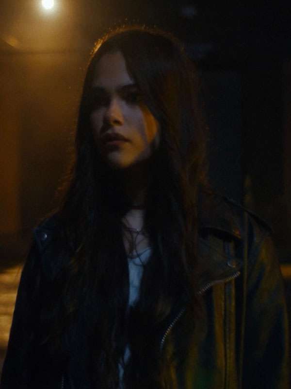 Ariana Greenblatt Fear Street Prom Queen Leather Jacket