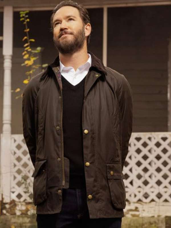 Mark-Paul Gosselaar Found S01 Brown Jacket