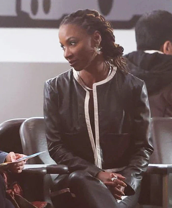 Found S02 Shanola Hampton Black Jacket