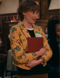 Ginger The Sex Lives of College Girls S03 Printed Blazer