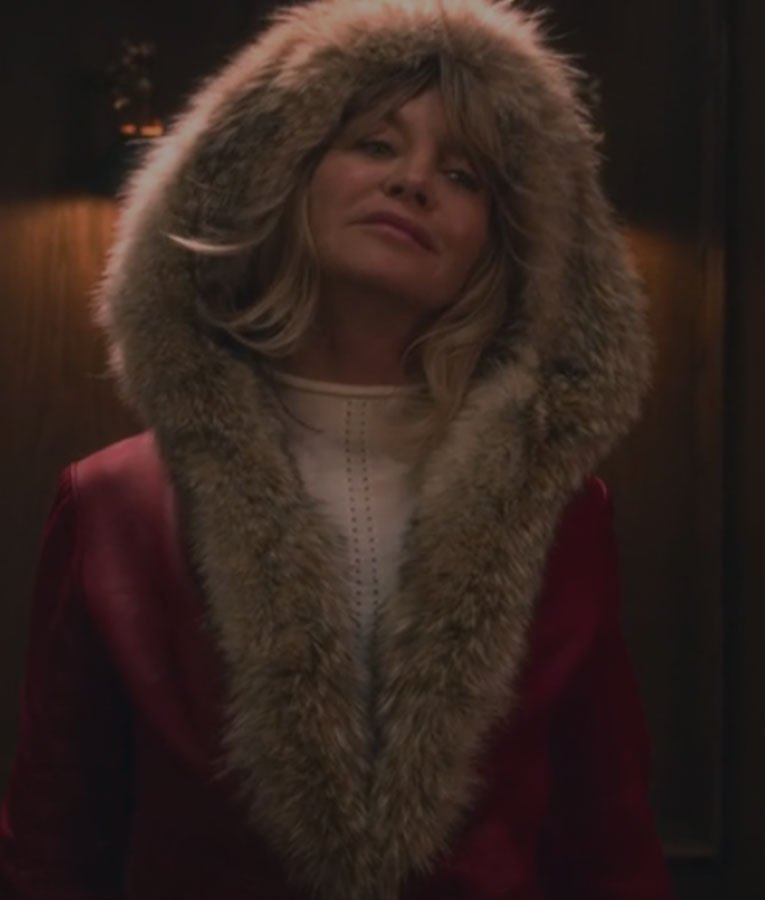 Mrs Claus The Christmas Chronicles Red Leather Jacket