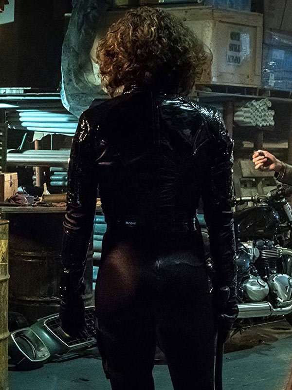 Selina Kyle Gotham Black Jacket