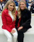 Gracie Hunt Chiefs Red Hooded Jacket