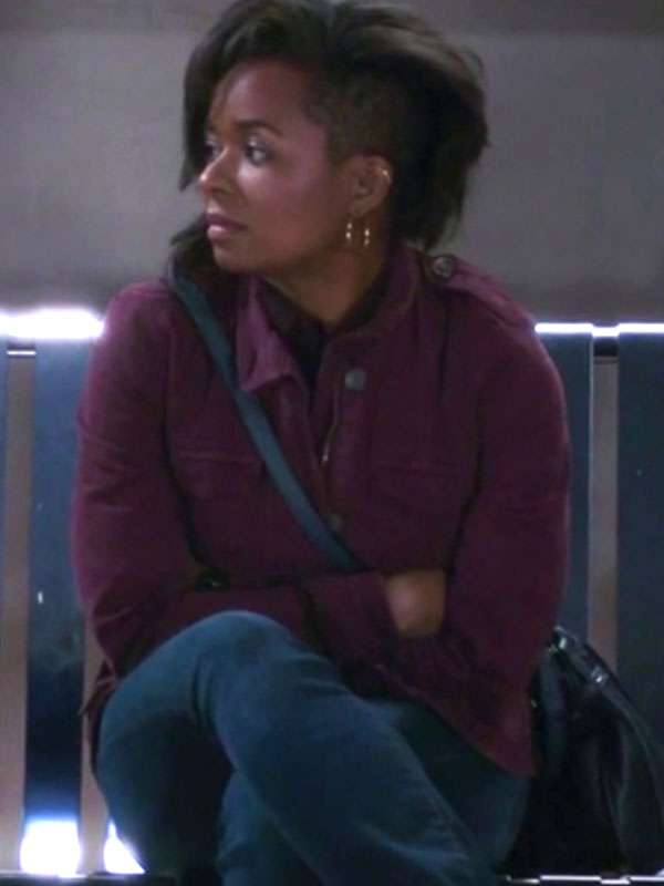 Grey’s Anatomy S21 Alexis Floyd Maroon Jacket