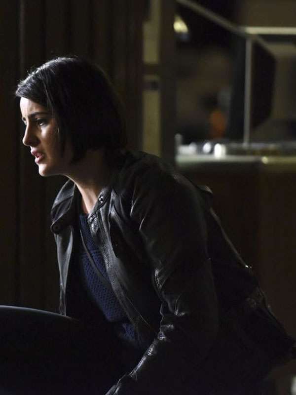 Theresa Rubel Grimm S06 Black Leather Jacket