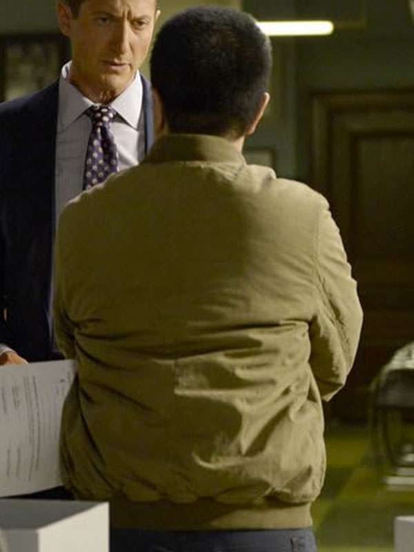 Sergeant Drew Wu Grimm S06 Bomber Jacket