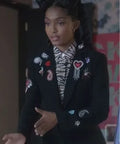 Grown-ish S04 Zoey Johnson Black Blazer