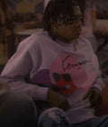 Grown-ish S05 Ceyair J Wright Purple Sweatshirt