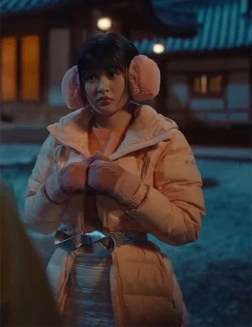 Han Bi Ryu XO, Kitty Pink Puffer Coat
