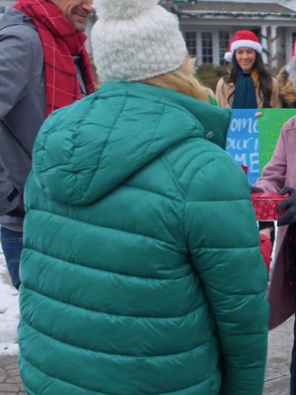 Jennifer Aspen Haul Out The Holly Lit Up Puffer Jacket