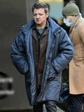 Jeremy Renner Hawkeye 2021 Blue Coat