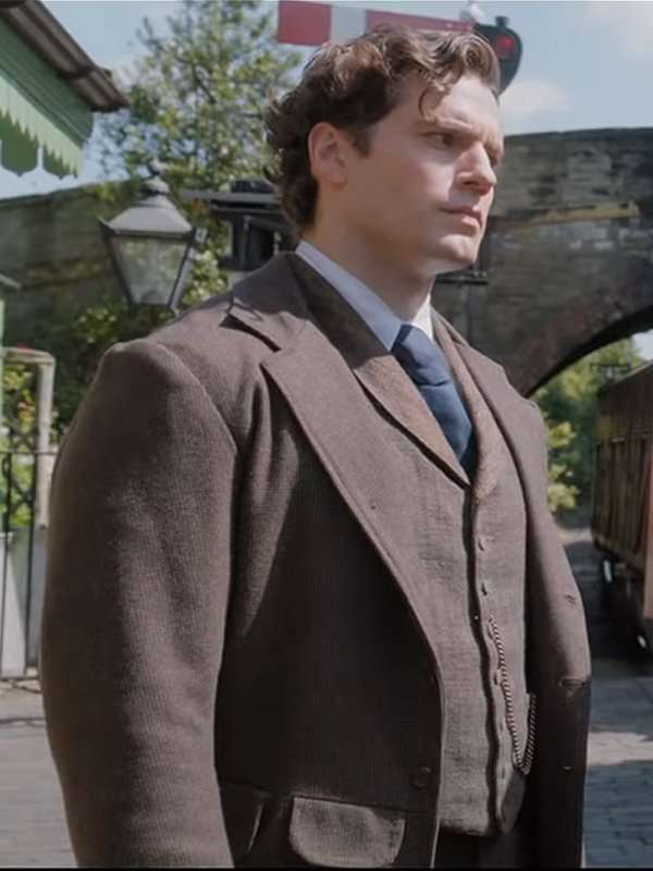 Henry Cavill Enola Holmes Suit