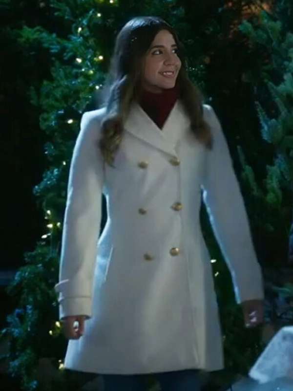Maxine Denis Holiday Mismatch 2024 White Coat