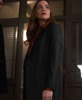 Holland Roden Teen Wolf The Movie Black Coat
