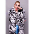 Suzie Pickles I Hate Suzie White Fur Coat