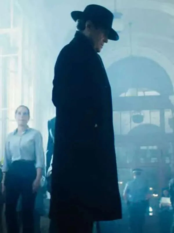 Ian McShane Ballerina 2025 Black Coat