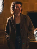Milla Jovovich In the Lost Lands Brown Coat