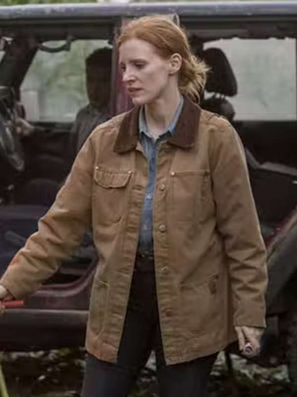 Interstellar Jessica Chastain Cotton Jacket