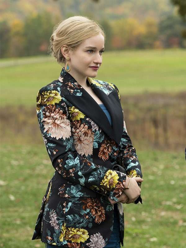 Inventing Anna Delvey Flower Coat