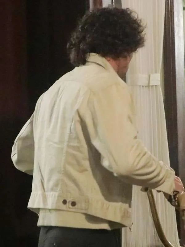 Aaron Taylor-Johnson 2026 White Jacket