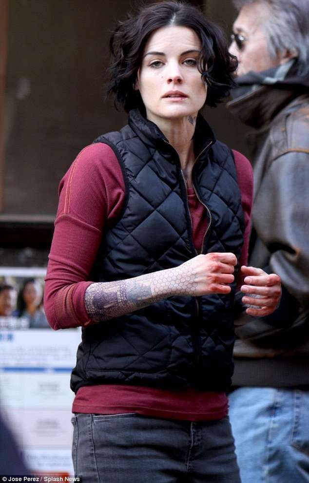 Jaimie Alexander Blind Spot Women Vest Jacket