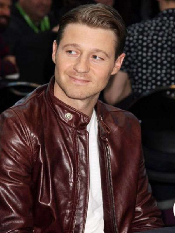 Gotham James Gordon Brown Leather Jacket