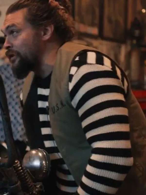 Jason Momoa On the Roam Brown Vest