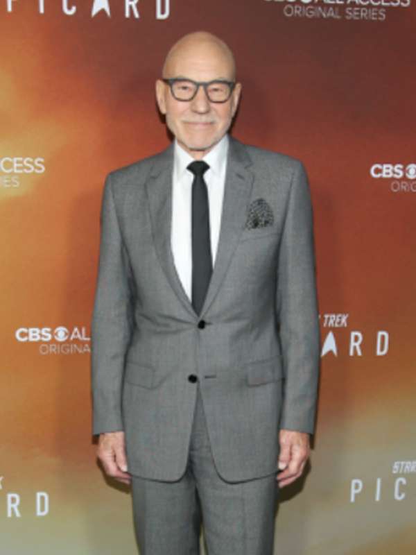 Jean-Luc Picard Star Trek: Picard Patrick Stewart Grey Blazer