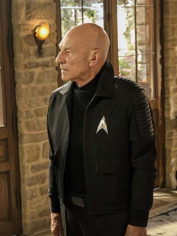 Star Trek Picard S02 Jean-Luc Picard Black Jacket