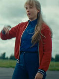 Jella Haase Kleo S02 Red Bomber Jacket