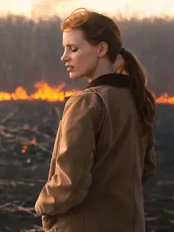 Interstellar Jessica Chastain Cotton Jacket