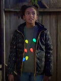 Delia Lisette Chambers Jingle Bell Love 2024 Puffer Jacket