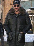 Joe Manganiello Sundance Film Festival Black Leather Jacket