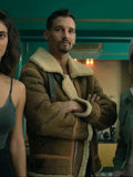 Joel Sánchez Berlin 2023 Shearling Suede Leather Jacket