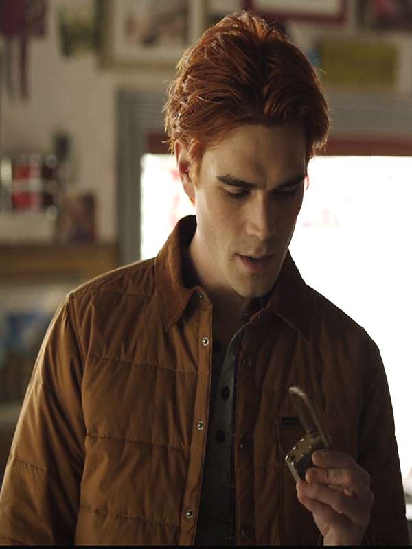 K.J. Apa Riverdale S06 Archie Brown Jacket