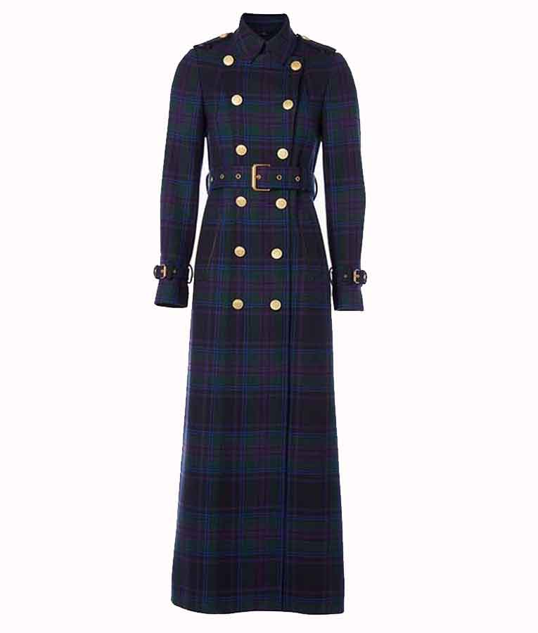 Kate Middleton Holland Cooper Tartan Coat