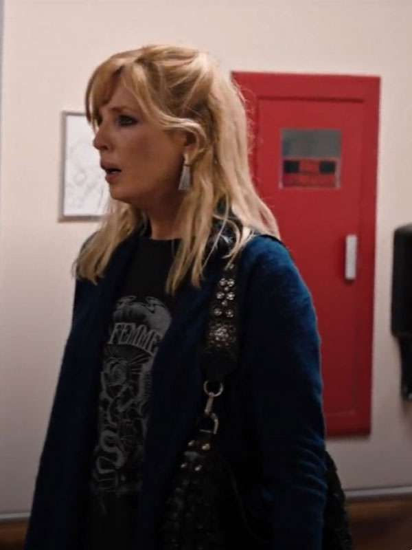 Kelly Reilly Yellowstone Wool Coat