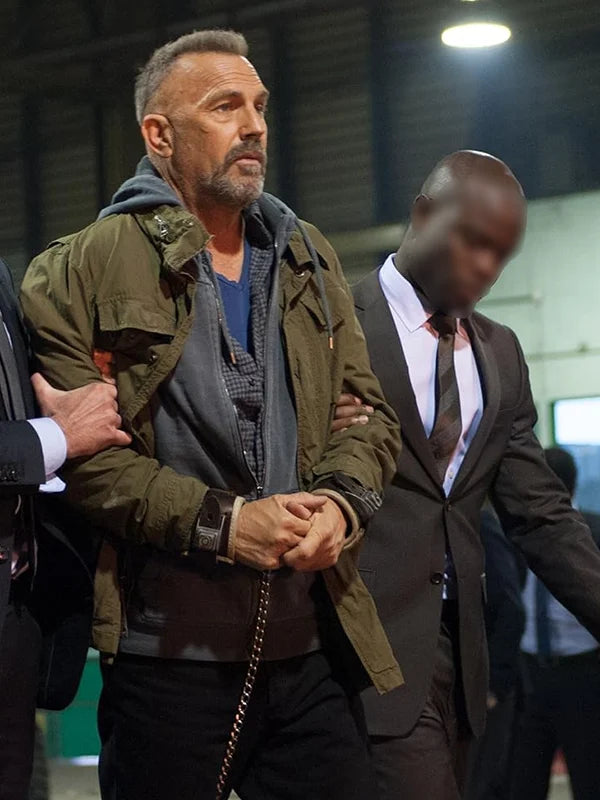 Kevin Costner Criminal Brown Jacket