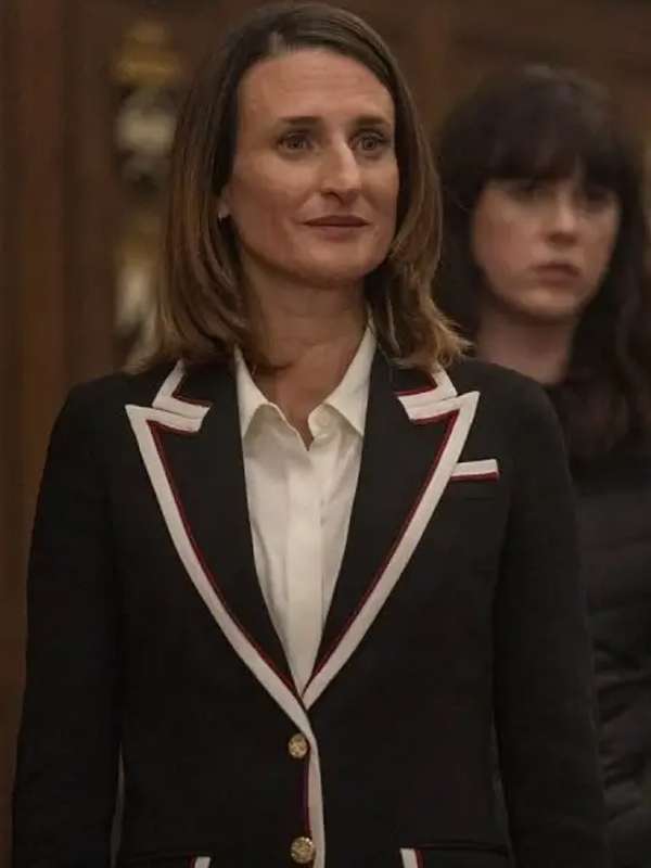 Jodie Comer Killing Eve S03 Black Blazer