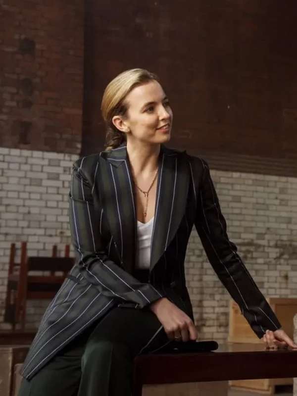 Jodie Comer Killing Eve Black Blazer