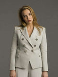 Jodie Comer Killing Eve White Blazer