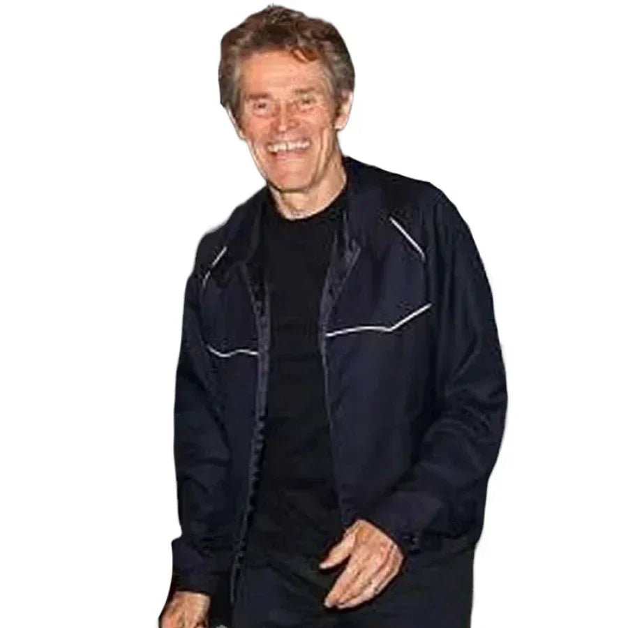 Kinds Of Kindness Willem Dafoe Black Jacket