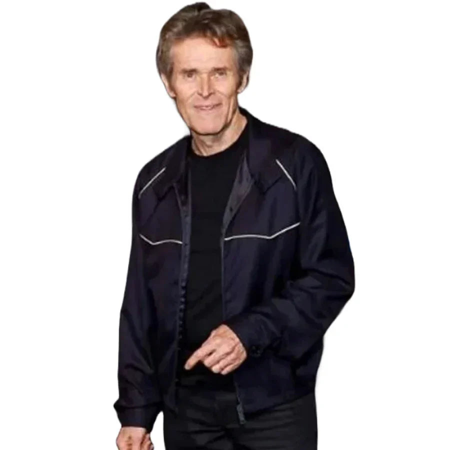 Kinds Of Kindness Willem Dafoe Black Jacket