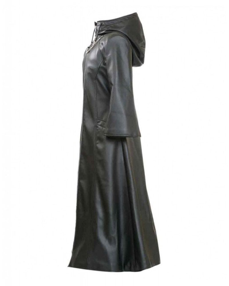 Kingdom Hearts Organization 13 Black Leather Coat